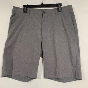 PGA Tour Golf Shorts Heather Gray Moisture‎ Wicking Performance Mens Size 36